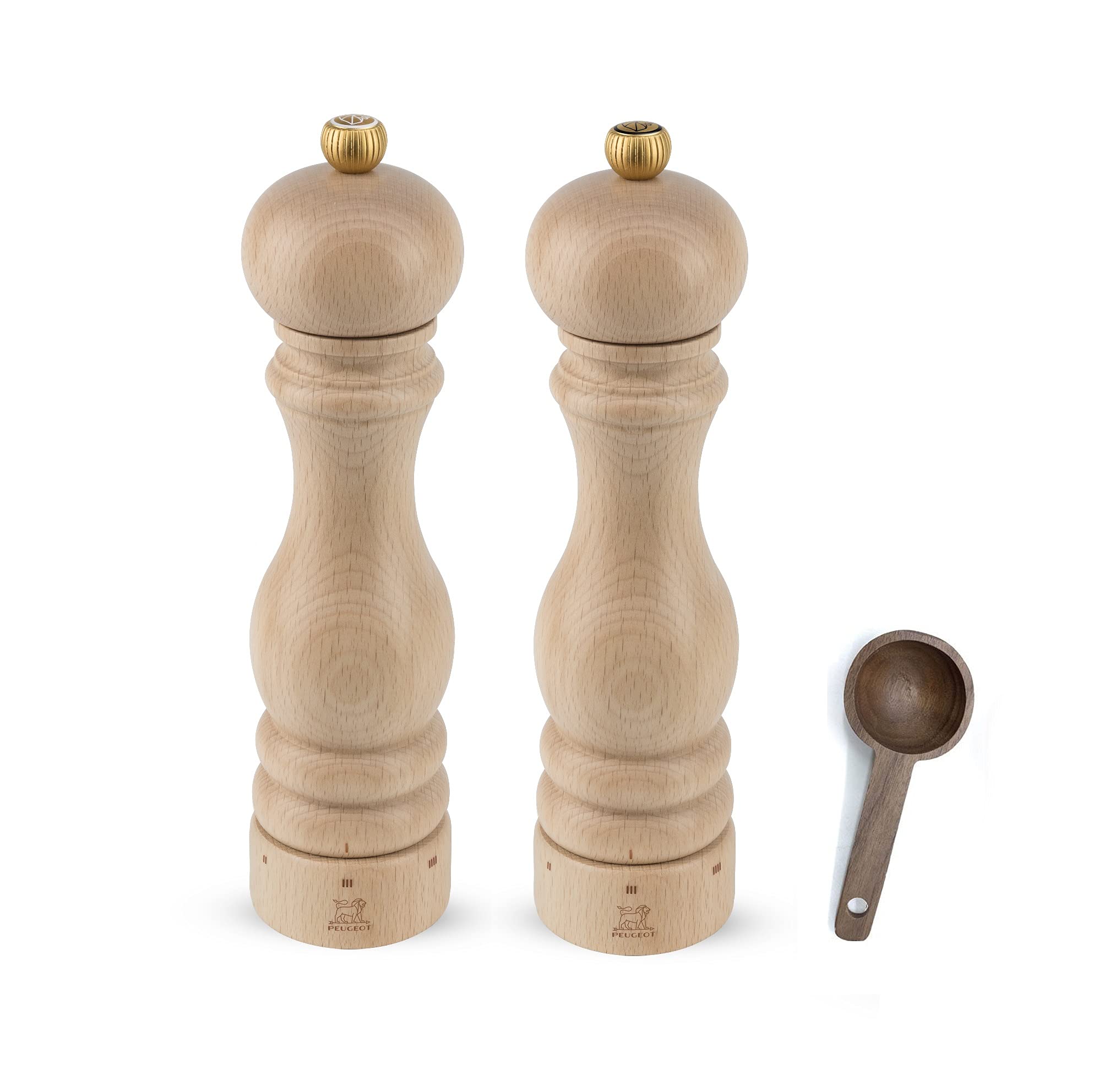 Amazon.com: Peugeot Paris u'Select 6 Setting Manual beechwood Salt